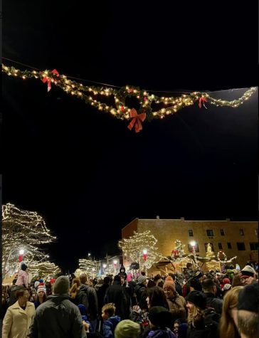 At the annual Downtown Grayslake tree lighting, people of all ages gathered around and are inspired by the Christmas sprit from the beautiful lights up and down Center street. 