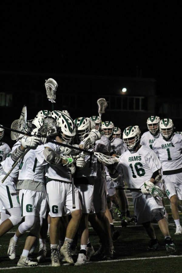 Rams Celebrate a game winning goal against Carmel