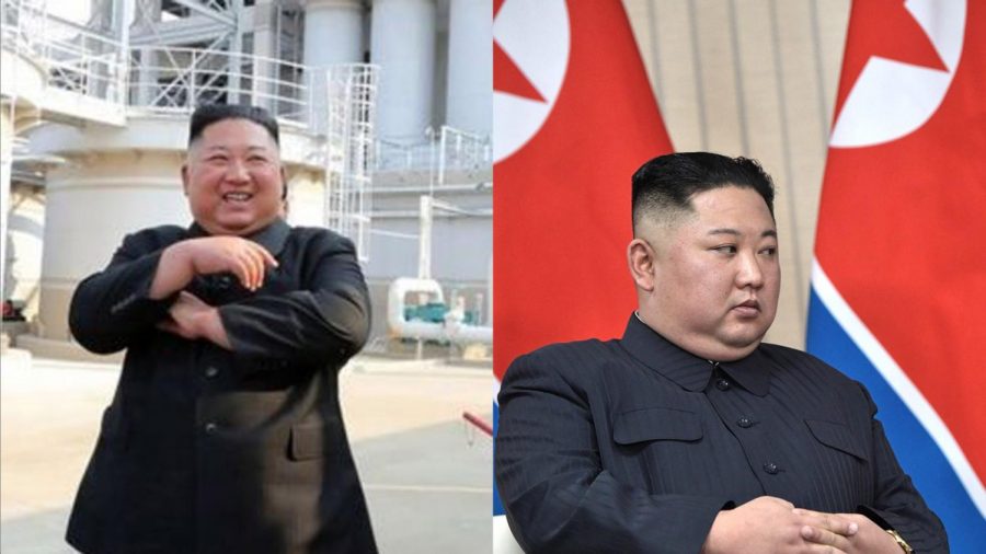 Kim Jong Un in the Korean State Media on May 2nd (left), versus Un in 2019 before meeting President Donald Trump (right). A clear difference is visible in the ears of the two men. Un’s earlobes in 2019 were attached, and in 2020 they appear to have detached, a genetic impossibility.