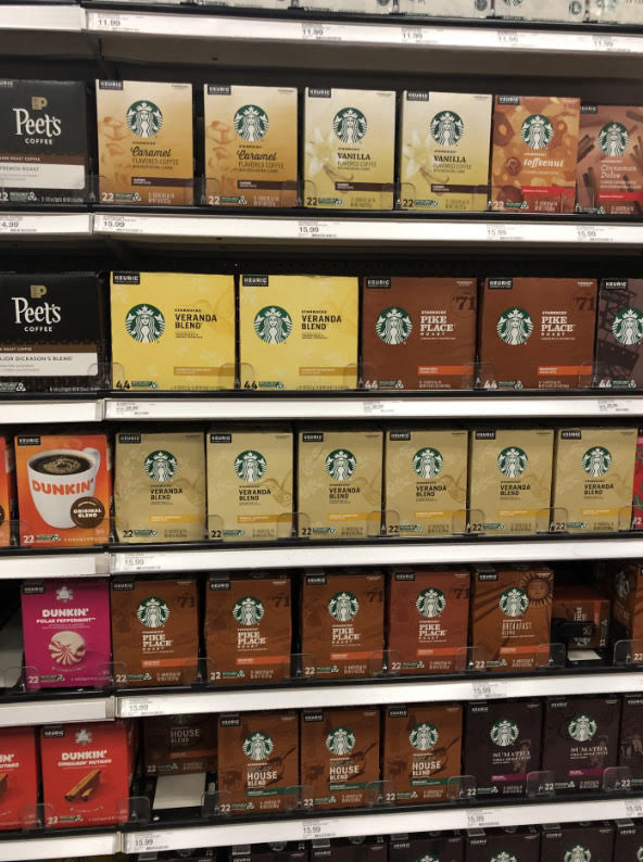 With so many options avaliable to shoppers, coffee is a new favorite of many high school students.