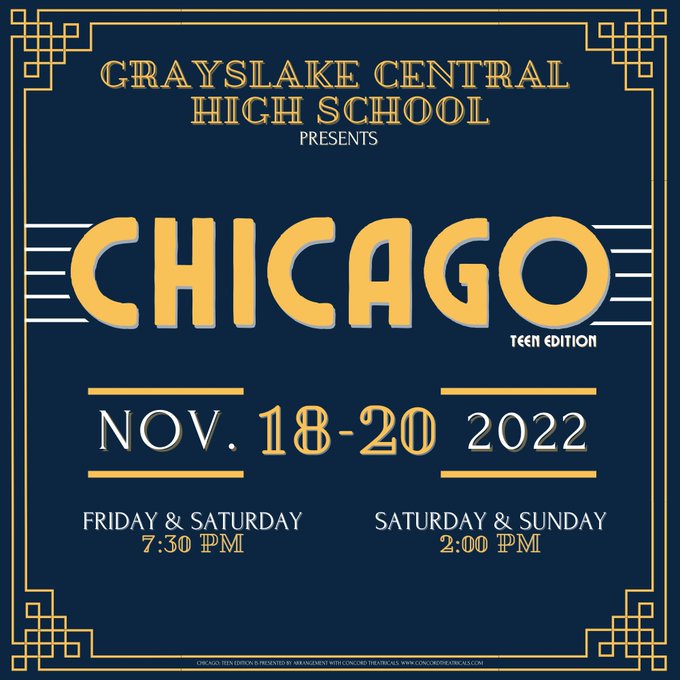 The Chicago the Musical infographic