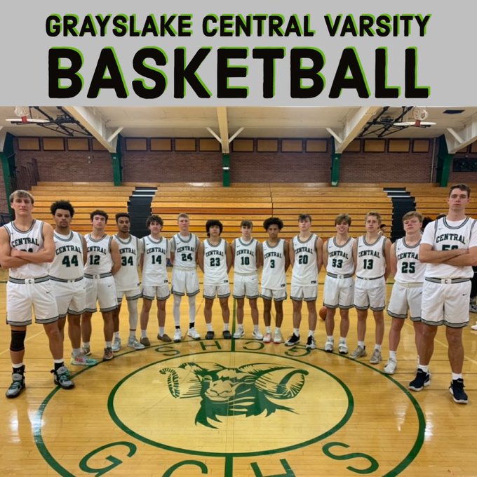 The Grayslake Central Varsity Boys Basketball Team prepared to dominate the season