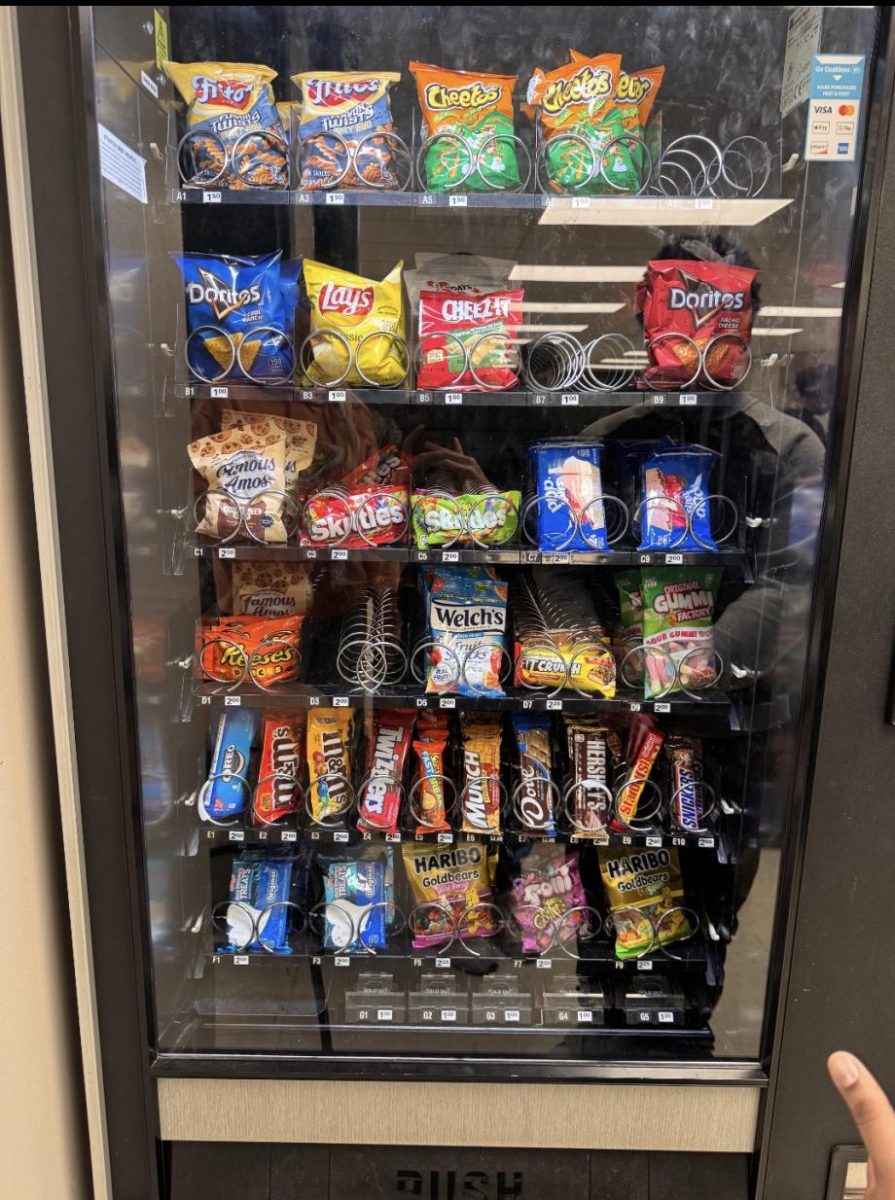 GCHS vending machine in the morning before class starts.
Photo by Kailee Albeck